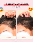 Le spray anti-chute